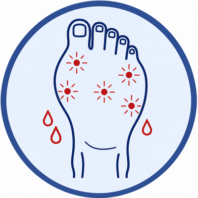 Sore & Swollen Feet